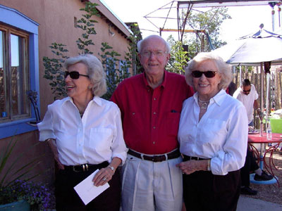 Mona with her sister Barbara and brother-in-law Johnny