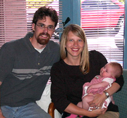 Trey, Leah and Elli at Rehab Hospital (5/03)
